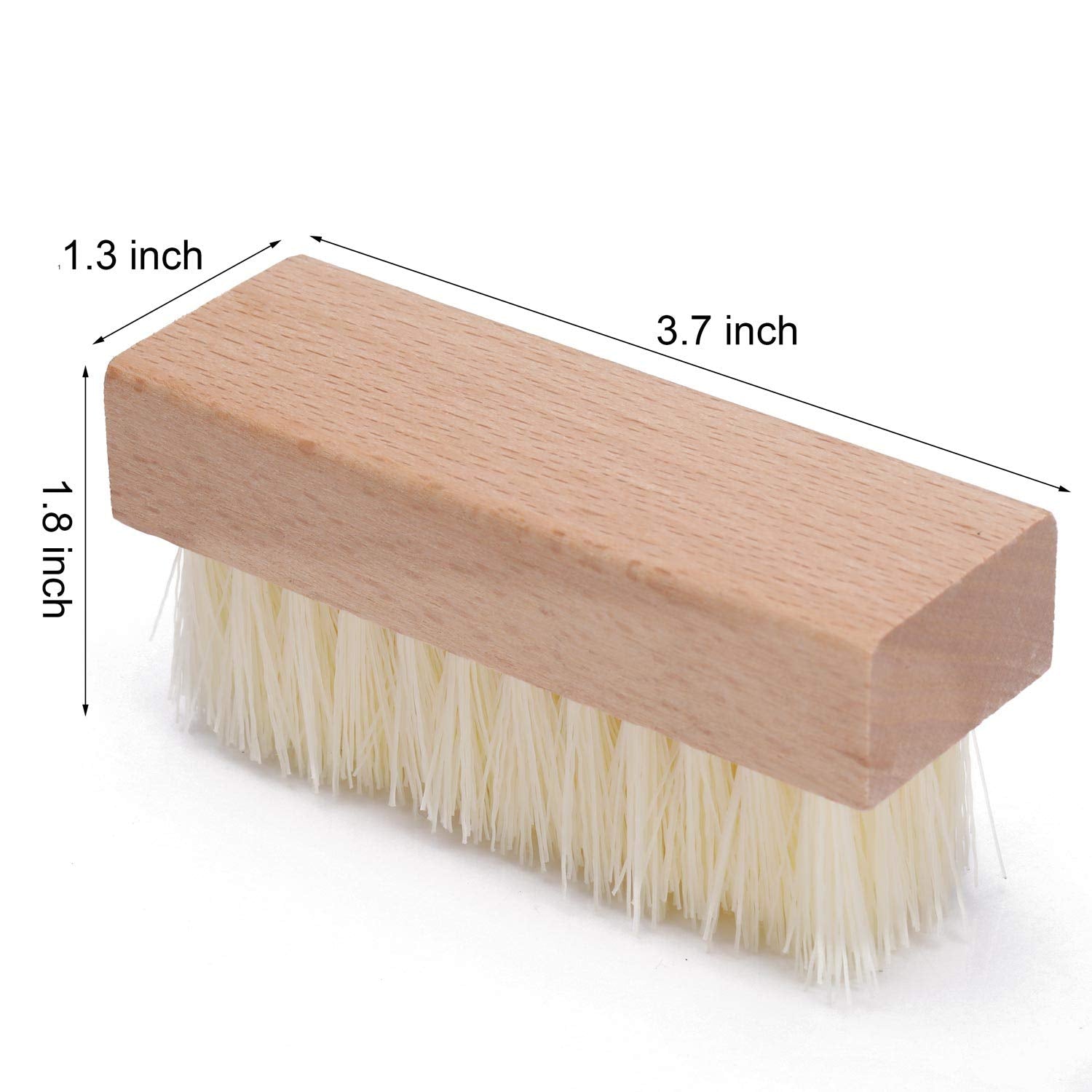 LoveBB ensemble de quatre brosses en bois antiderapantes, nettoyage rapide des mains.