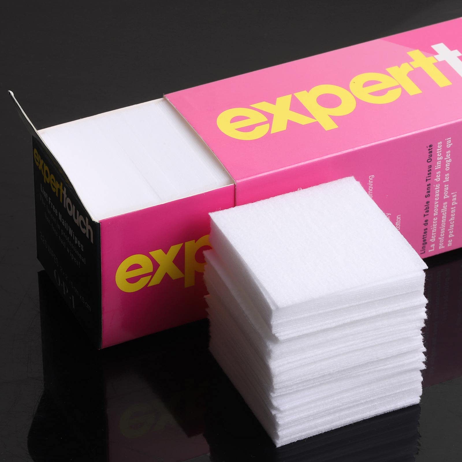 LoveBB nonwoven nail pads, strong and absorbent for clean gel polish removal.