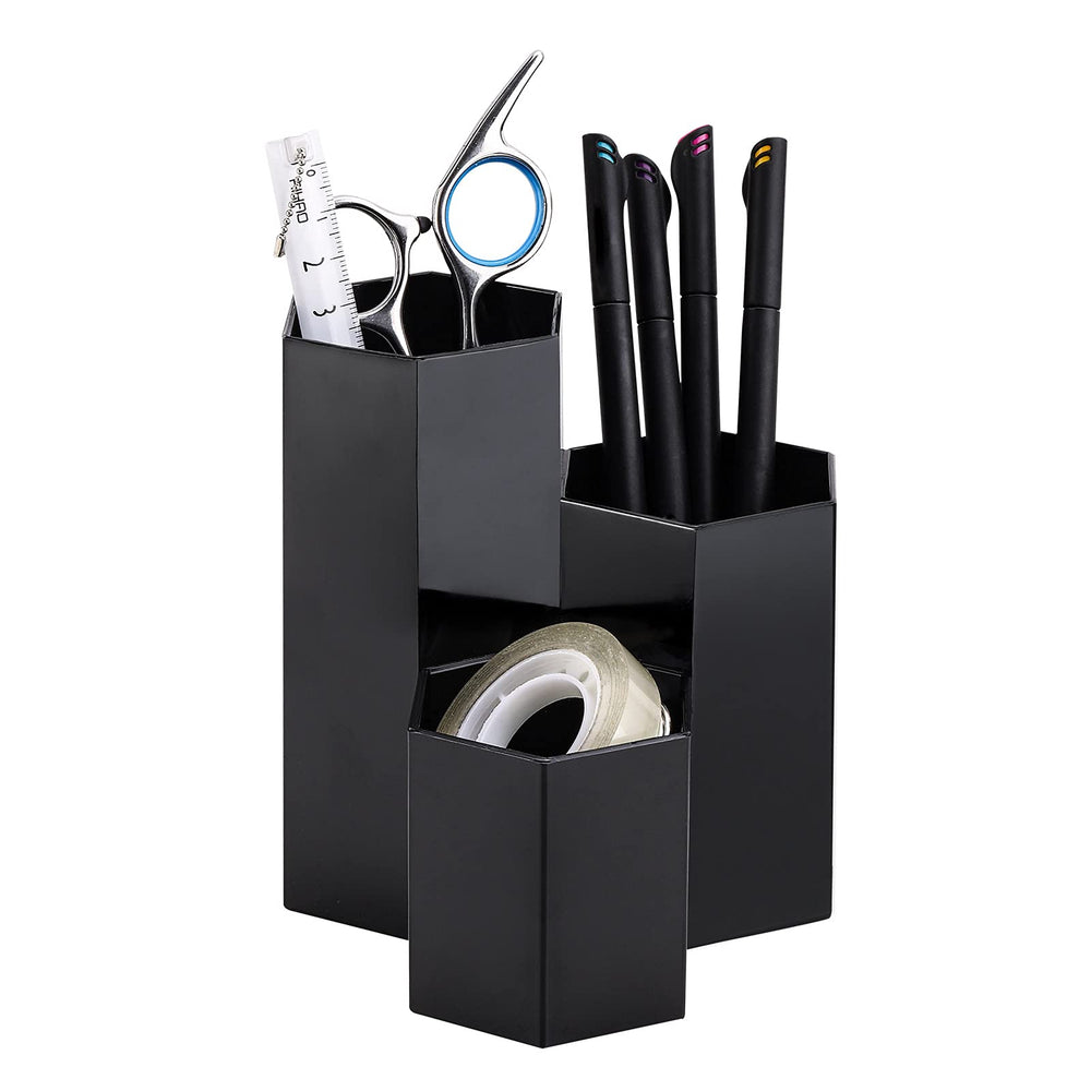 LoveBB porte-pinceaux noir, 3 hauteurs pour trier facilement.