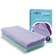 LoveBeing Scrubbed dos-flexible atteint facilement le dos pour exfolier en douceur.