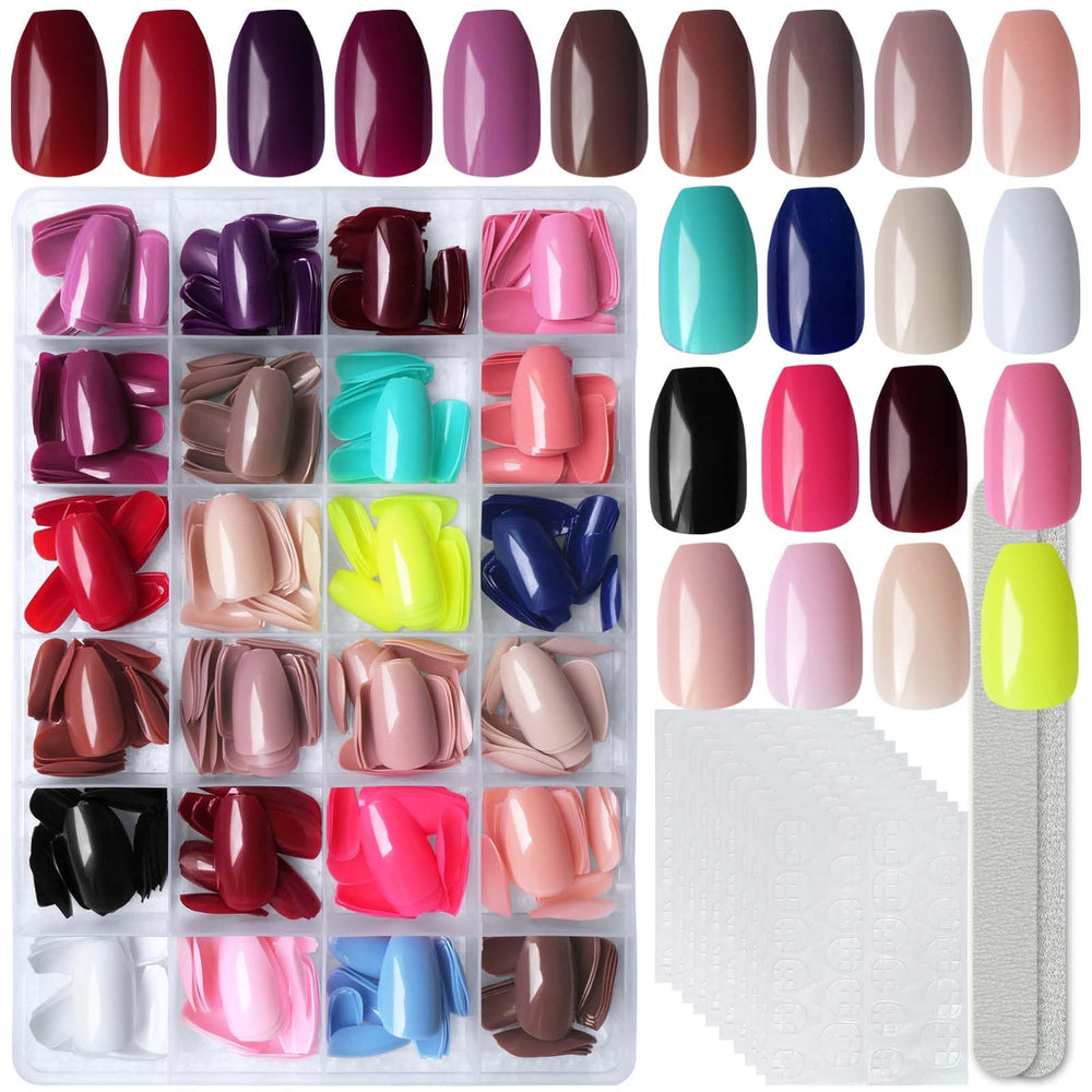 LoveOurHome boite d ongles coffins prête à poser avec rangement pratique