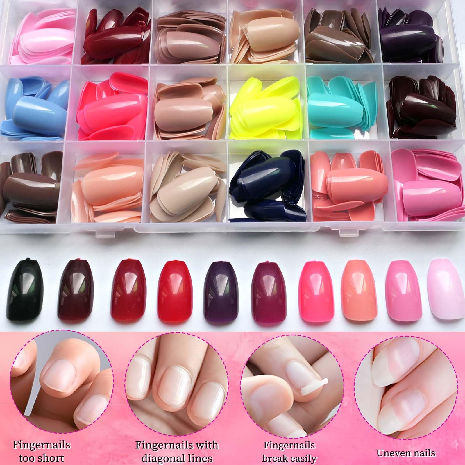 Pose rapide d ongles LoveOurHome pour usage quotidien