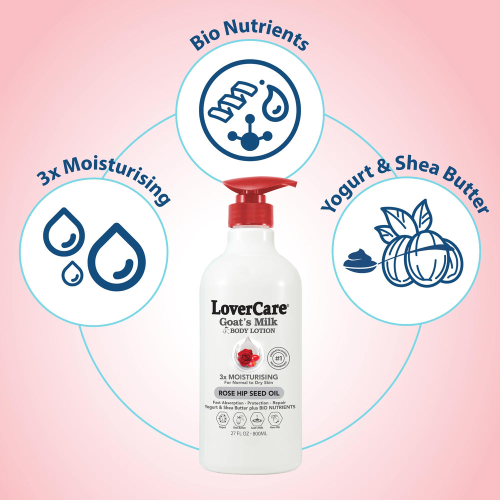 Lover's Care huile de rose musquée nourrit et revitalise la peau.