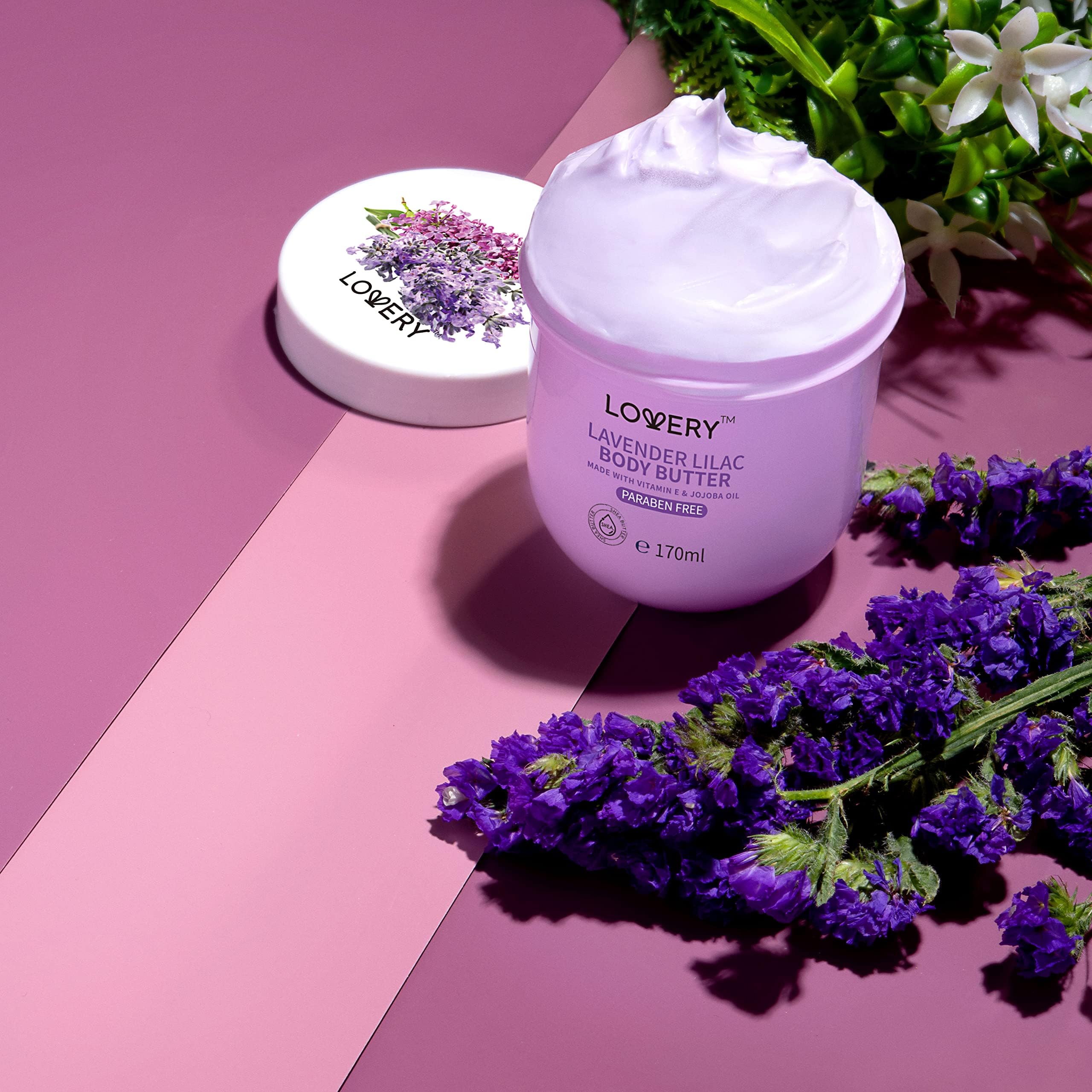 Lovery aromathérapie lavande-lilas ambiance apaisante