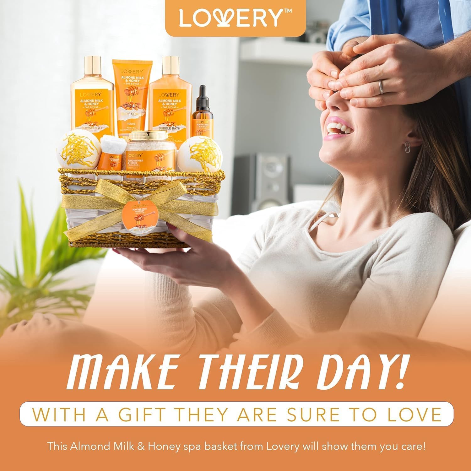 Lovery Bombe Bain Extra-Larges Amande Miel: immersion parfumée et moment spa.