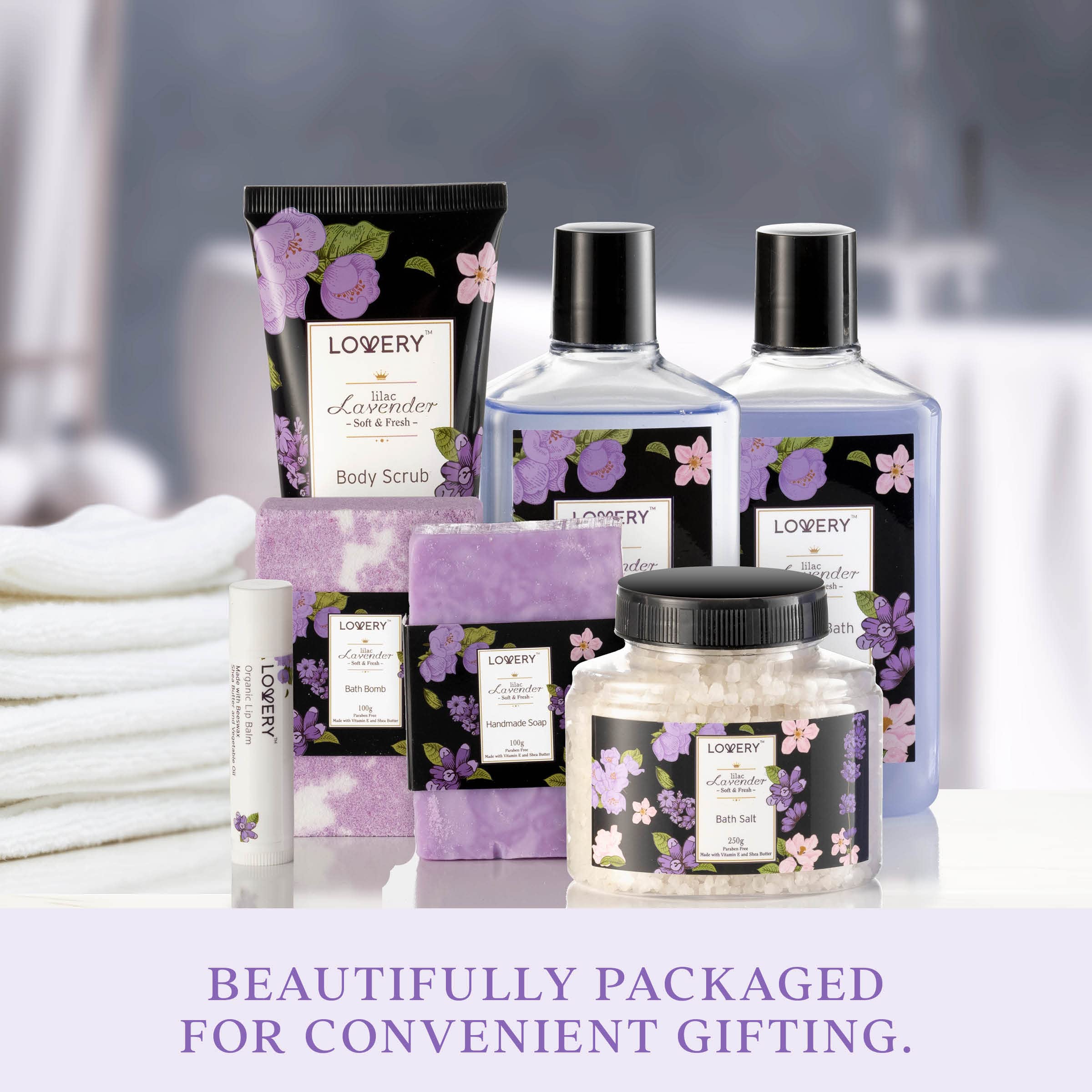 Lovery huile jojoba lavande-lilas hydrate durablement cheveux et peau.
