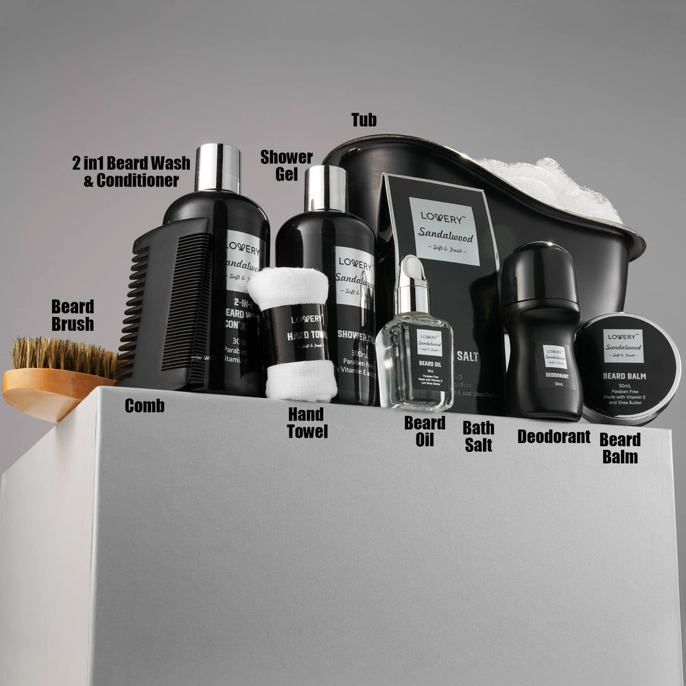Lavage et conditionneur barbe Lovery pour entretien quotidien
