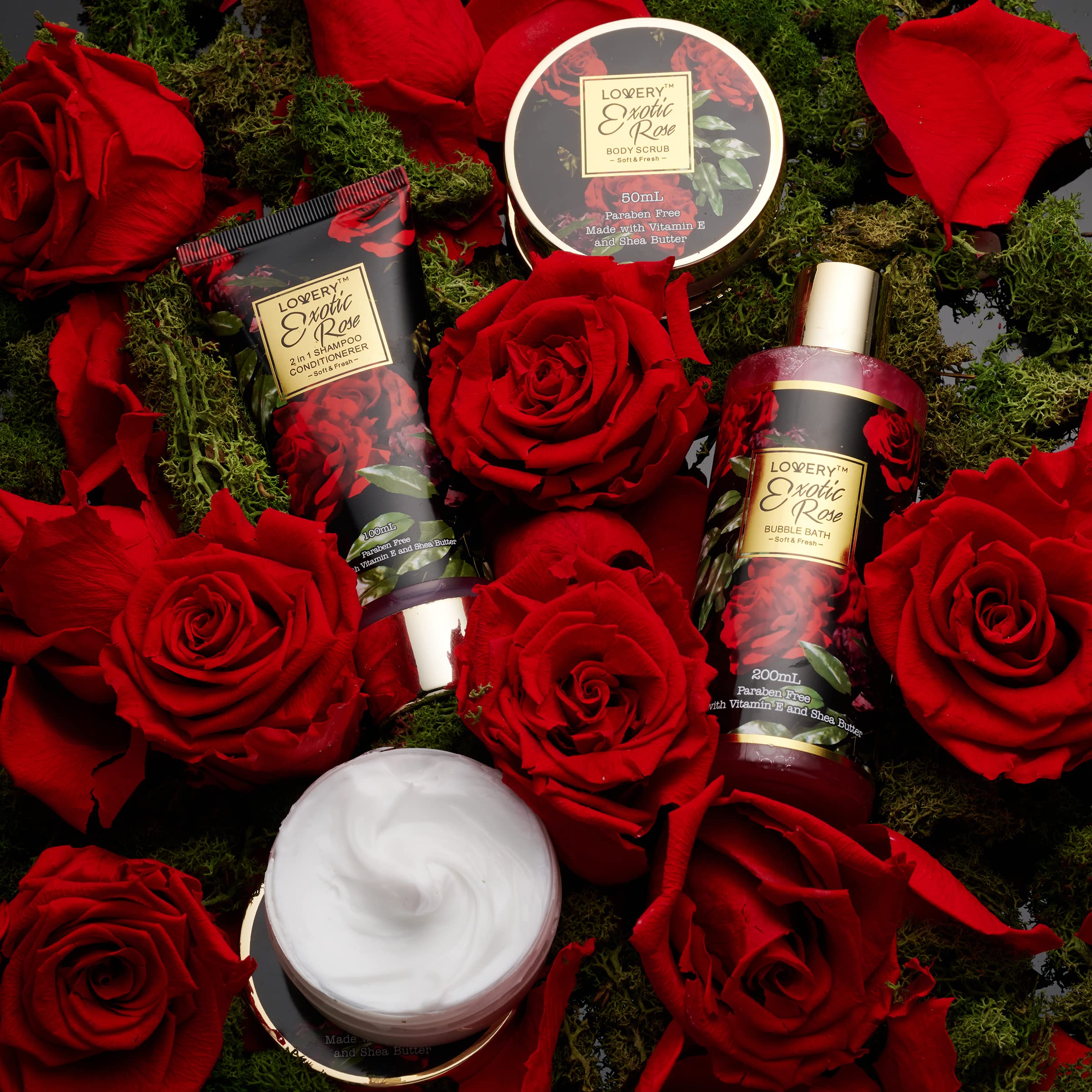 LOVERY Sels de bain aromatiques, immersion spa à domicile.