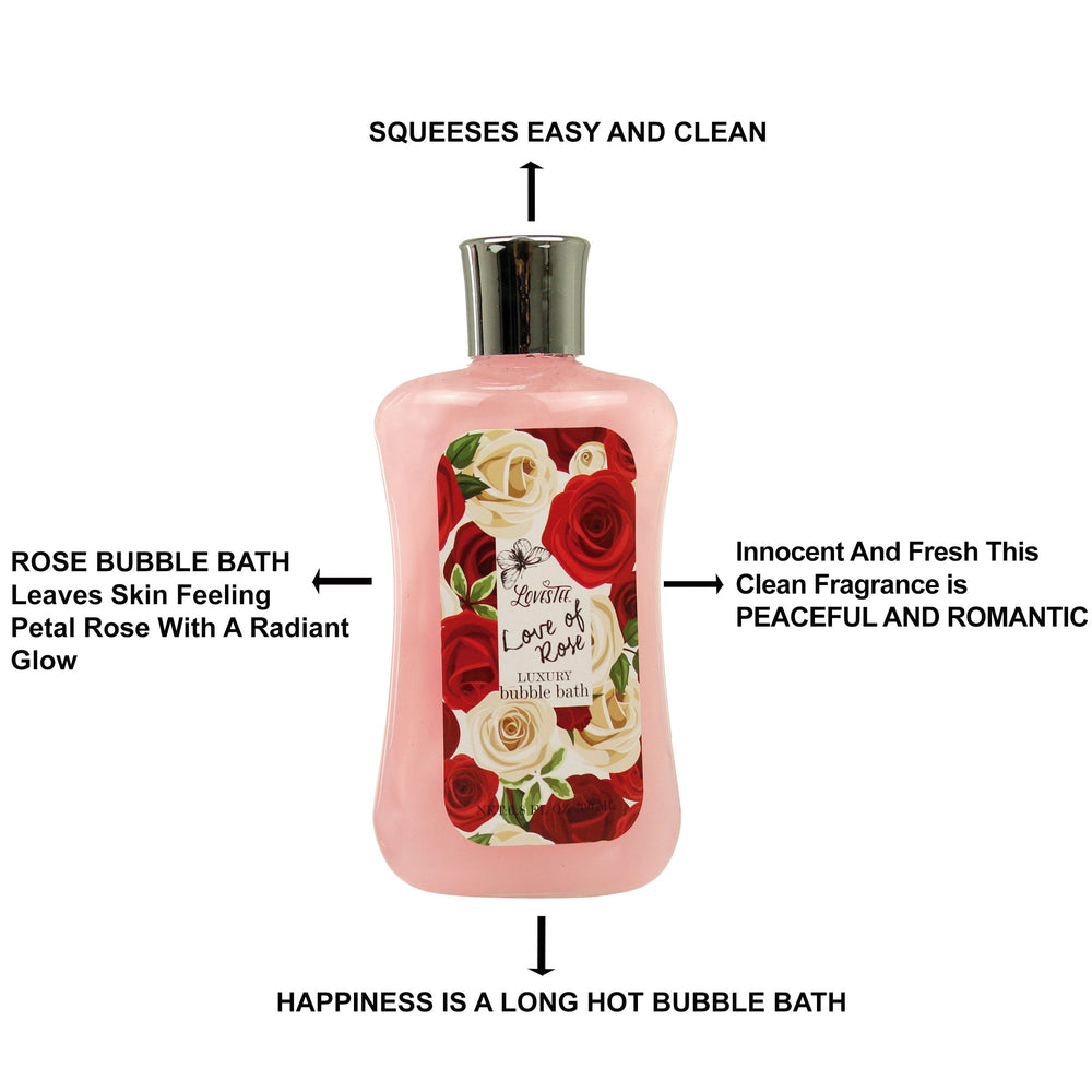 LOVESTEE Rose body lotion provides soft, nourished skin after shower.