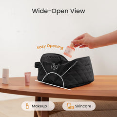 LOVEVOOK pochette maquillage voyage en tissu puffer imperméable.
