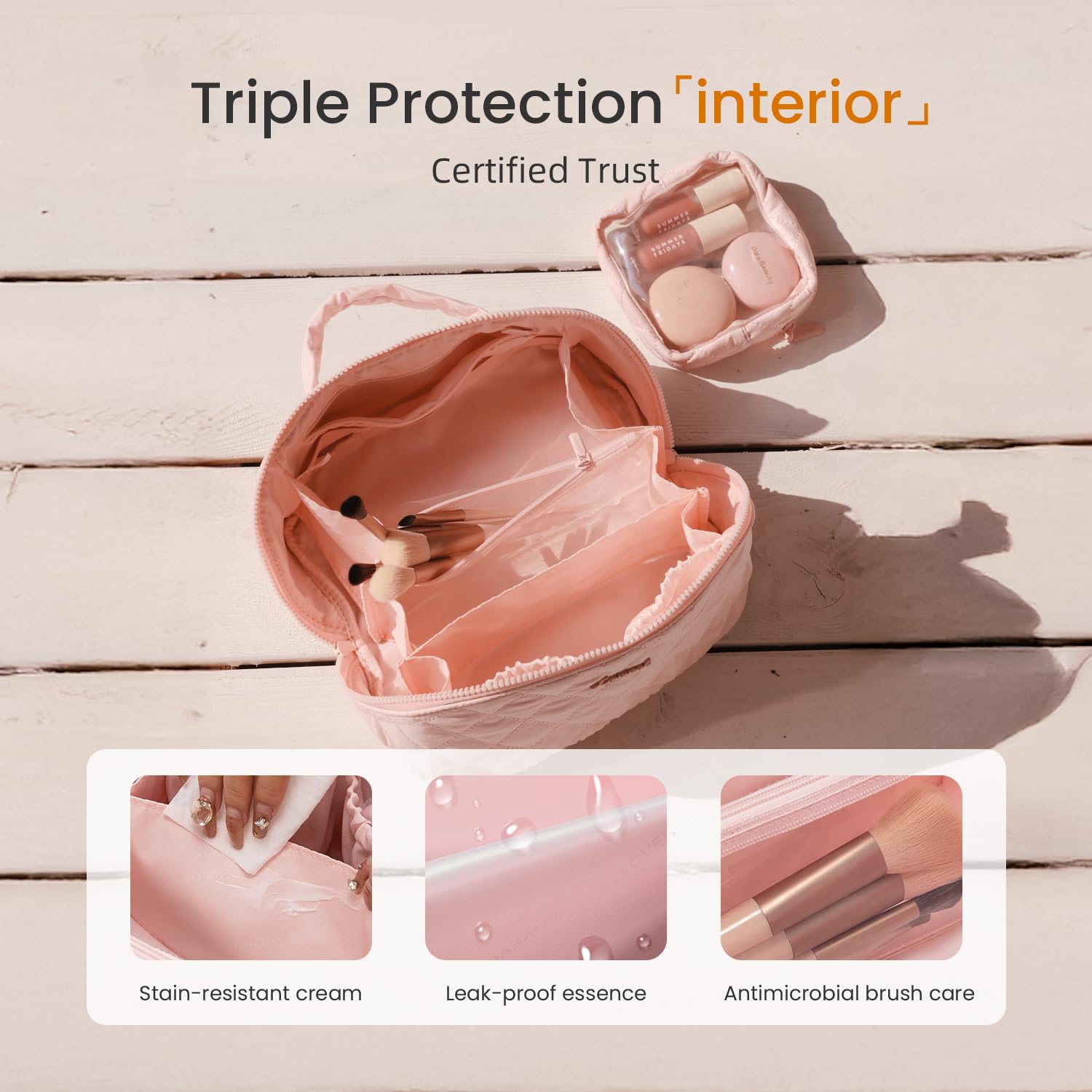 LOVEVOOK ensemble à deux tailles – pratique pour grandes et petites nécessités.