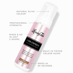 Loving Tan guide couleur intégré pour une application sans stries