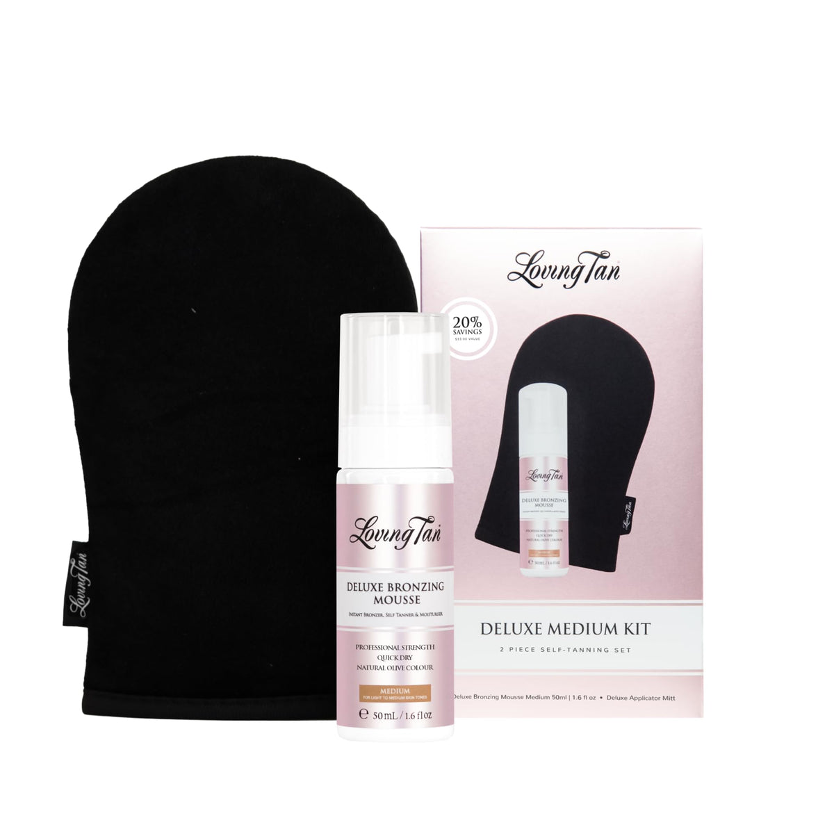 Loving Tan Deluxe Mousse, application rapide et sans traces