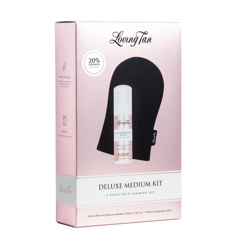 Loving Tan Deluxe Mousse sèche rapidement en 60 secondes sans résidu collant