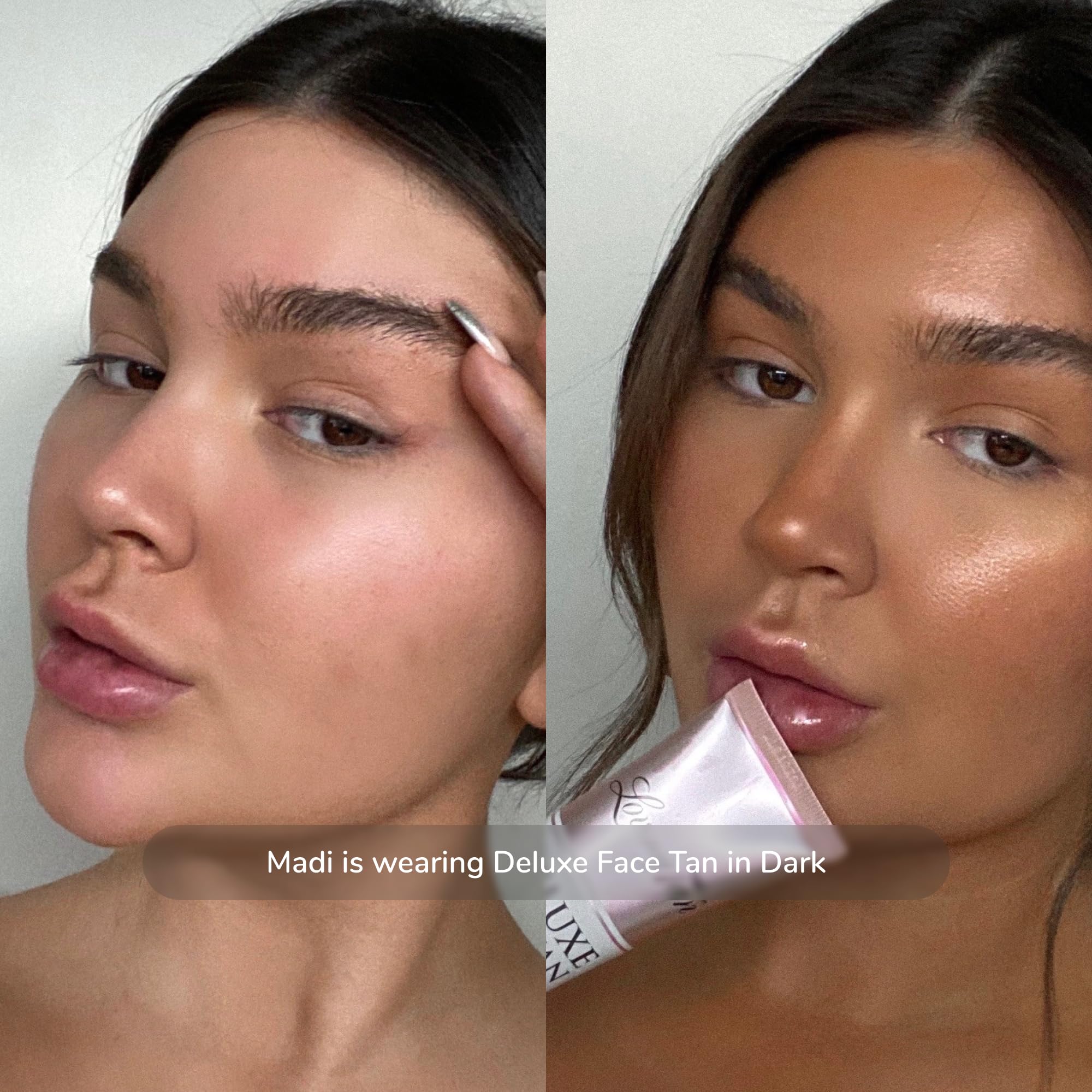 Loving Tan Deluxe Face Self Tanner - peau lumineuse après chaque utilisation.