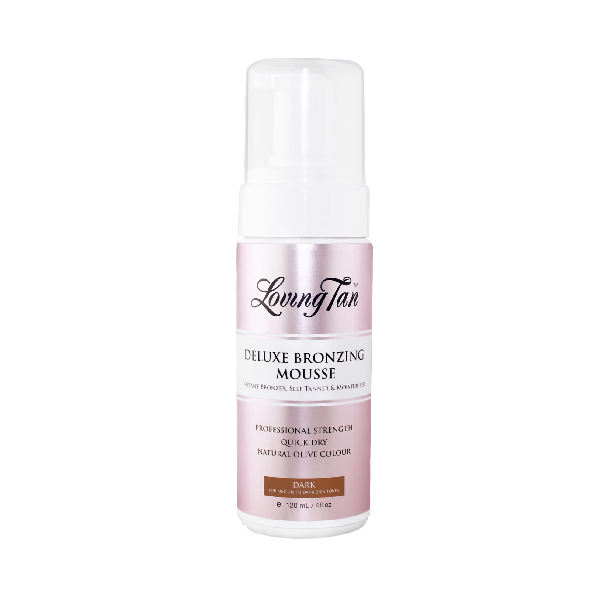 Loving Tan Deluxe mousse auto-bronzante avec guide couleur pour une application précise