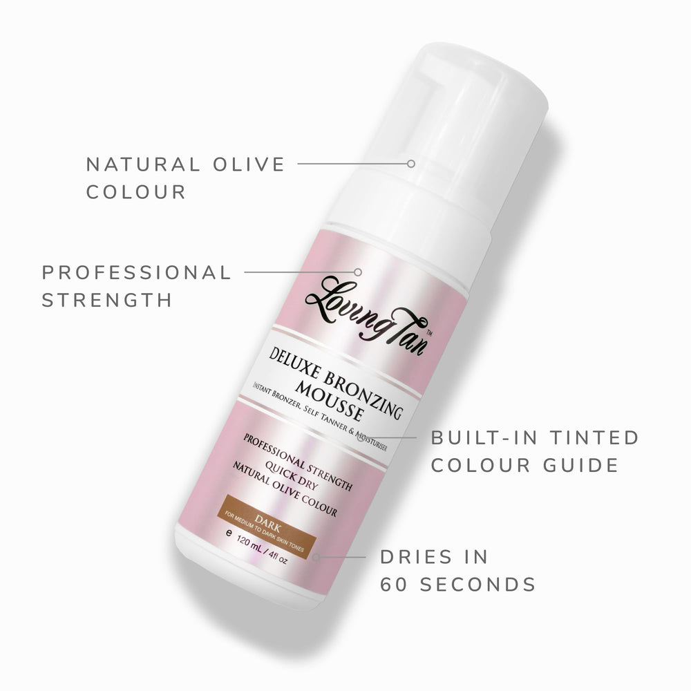 Loving Tan Deluxe mousse ingrédients naturels et formule équilibrée