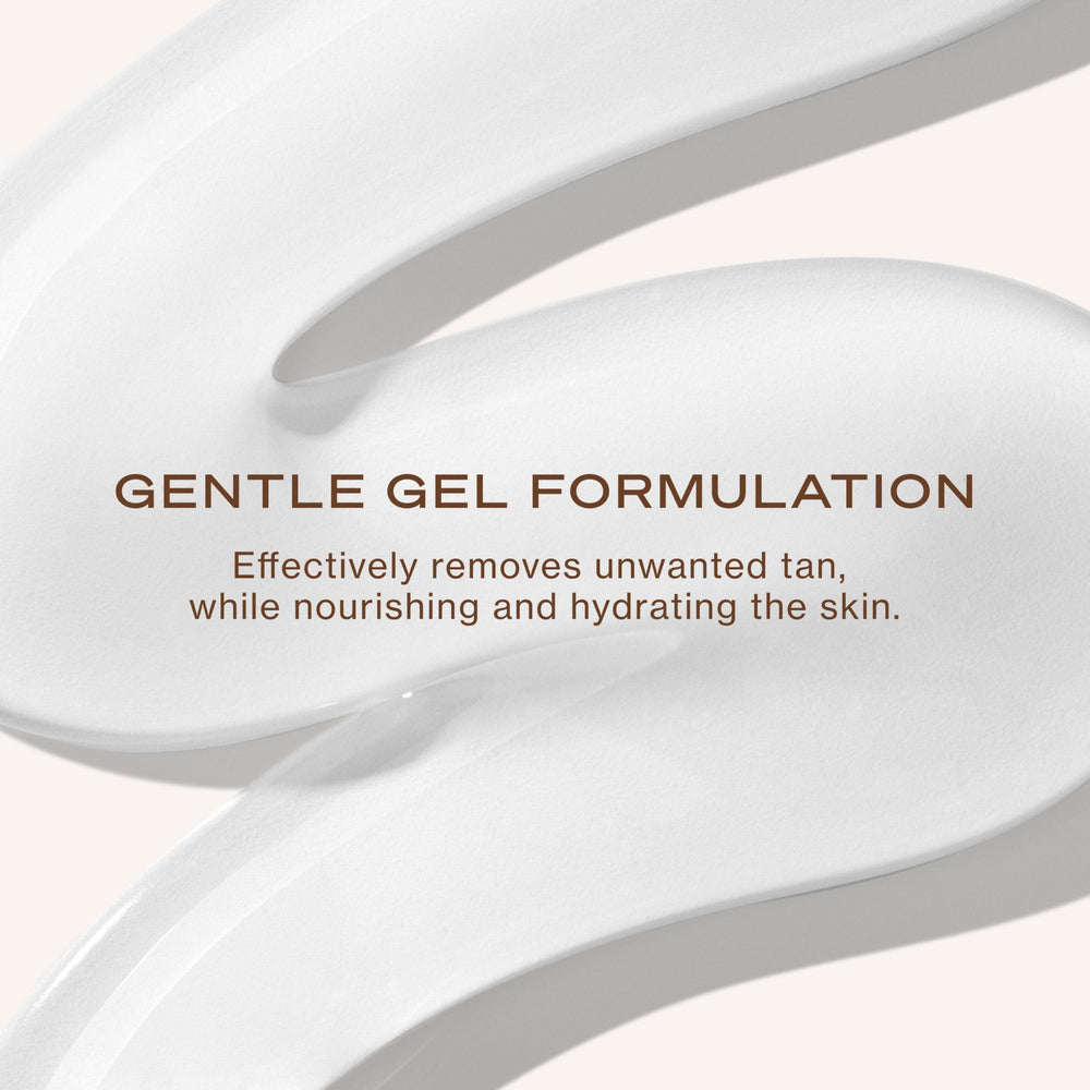 Loving Tan Deluxe Tan Remover Gel – temps d’attente de 10 minutes, rafraîchit la peau.