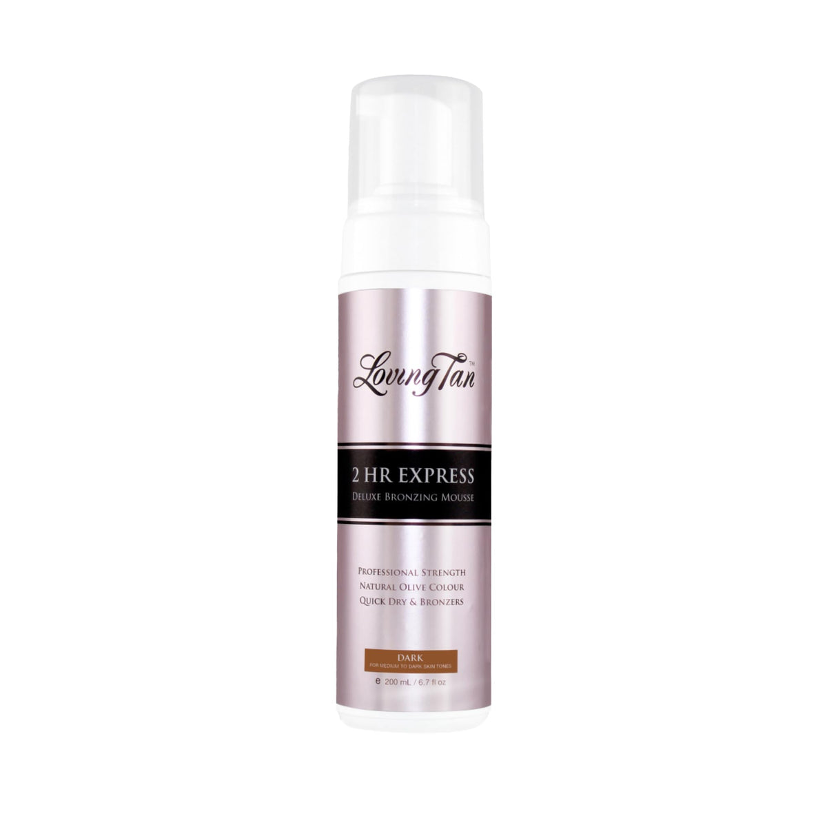 Loving Tan Mousse Express avec guide couleur instantané pour un bronzage naturel