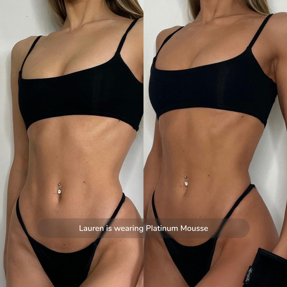 Loving Tan Platinum: ingrédients naturels et formulation type salon.