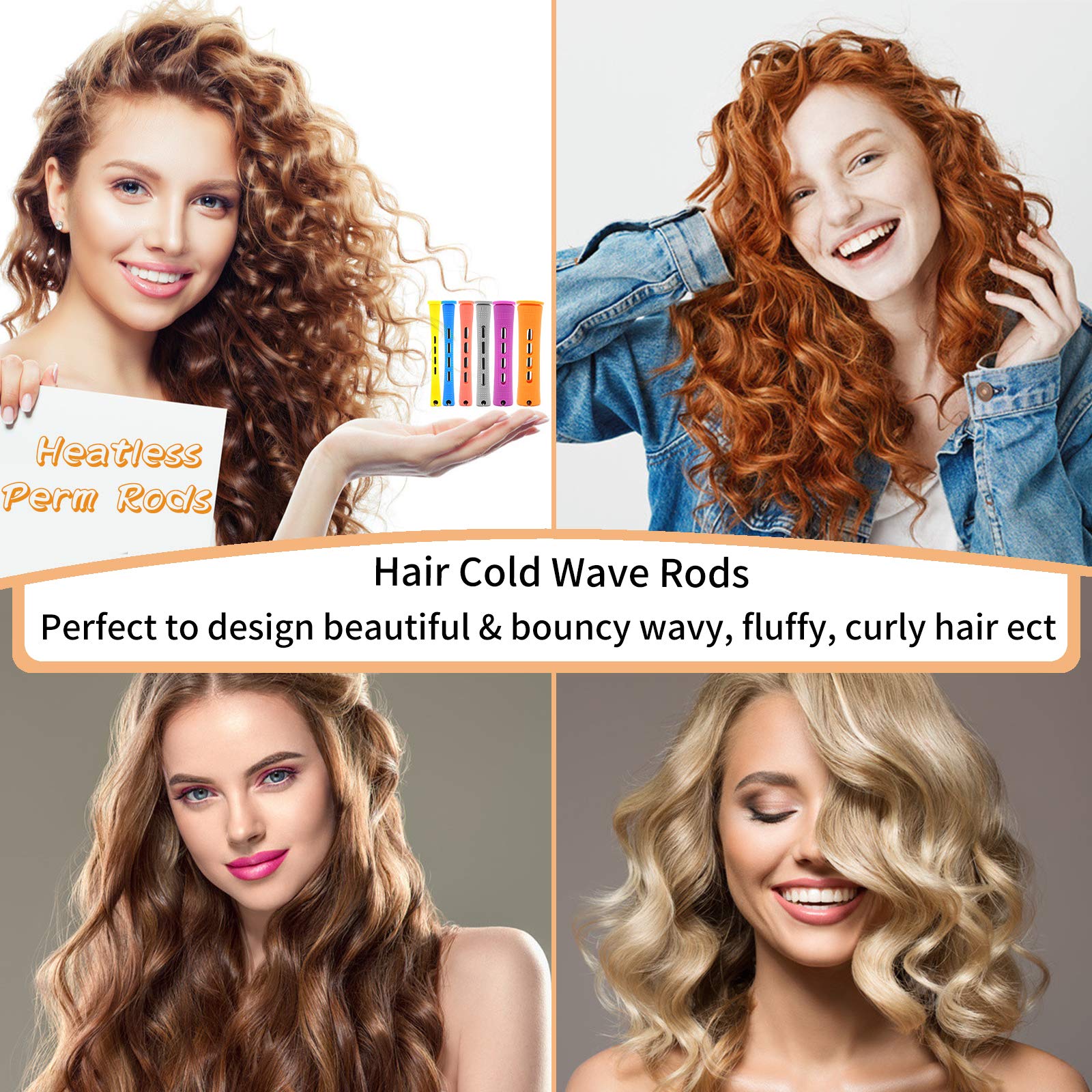 Lovppy ensemble coiffure sans chaleur pratique à domicile ou en salon