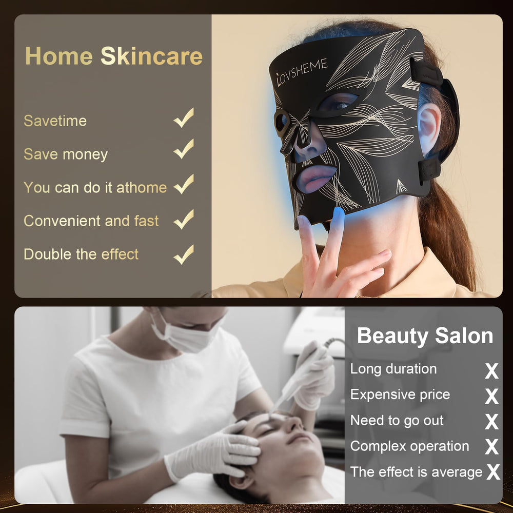 Lovsheme masque cadeau: garantie de deux ans pour votre tranquillité.