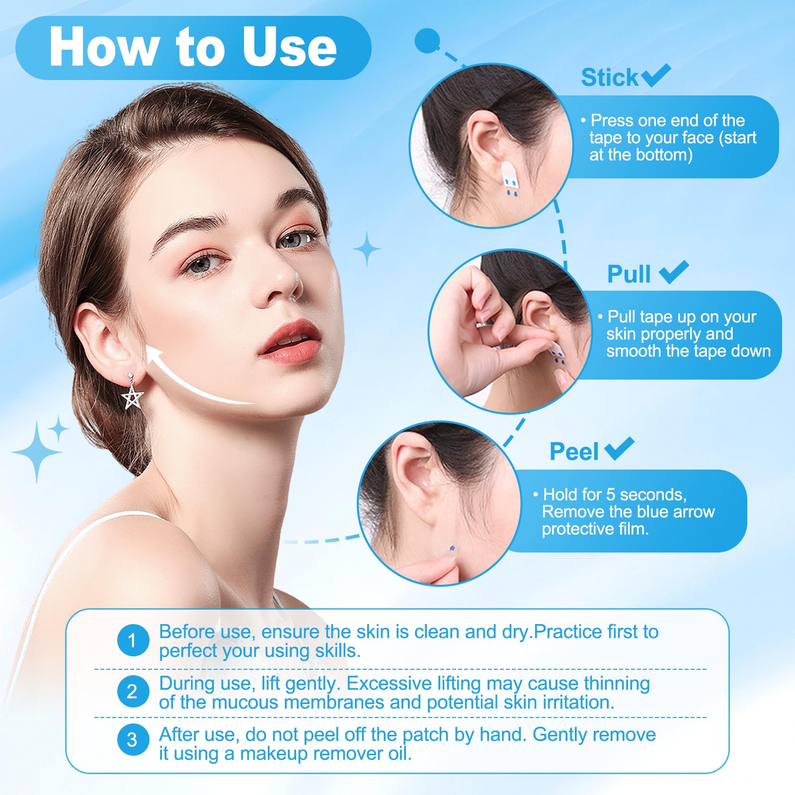 Utilisation polyvalente de Loxbcin pour visage et cou.
