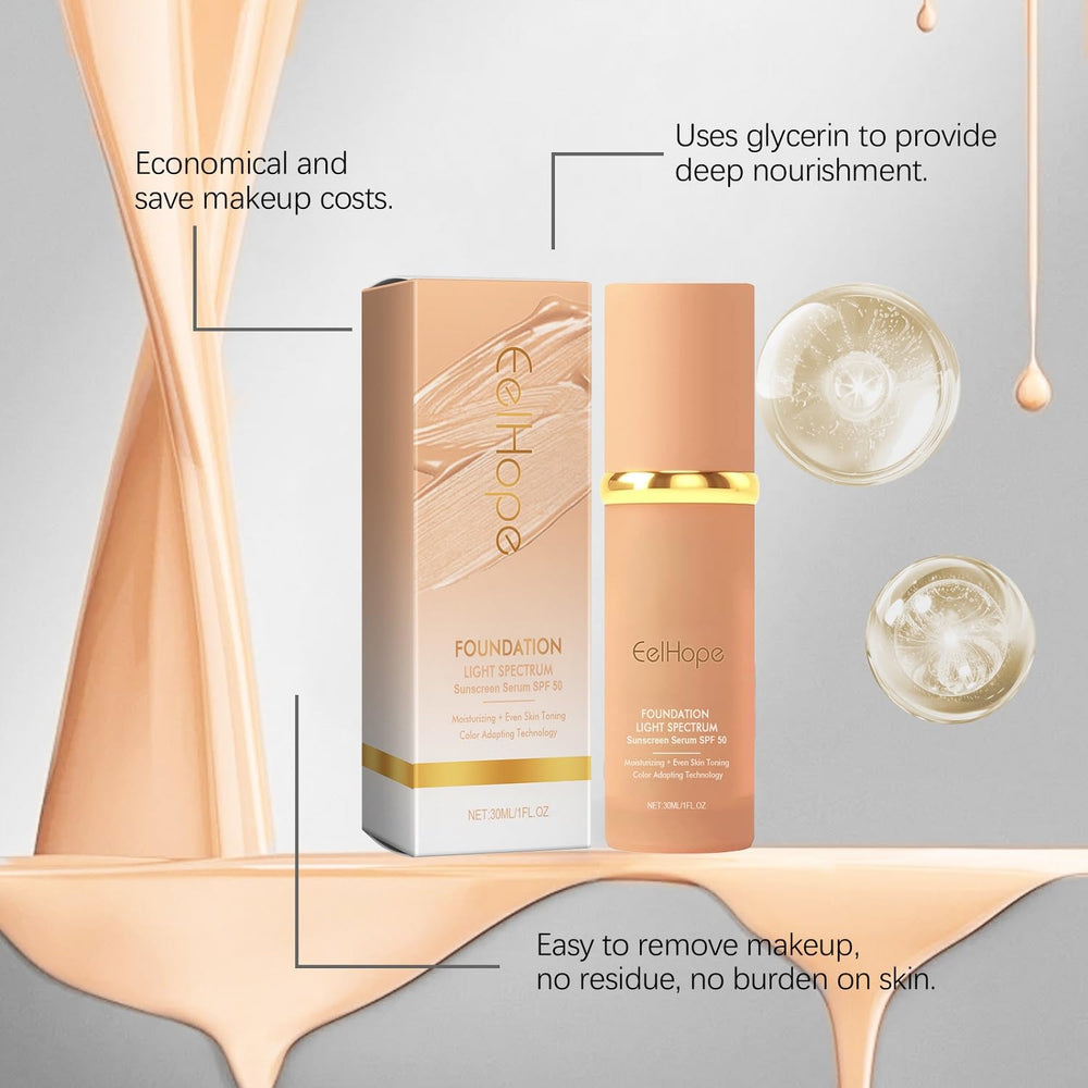 LOYOTICE fond de teint – SPF50+, protection légère pendant l’exposition quotidienne.
