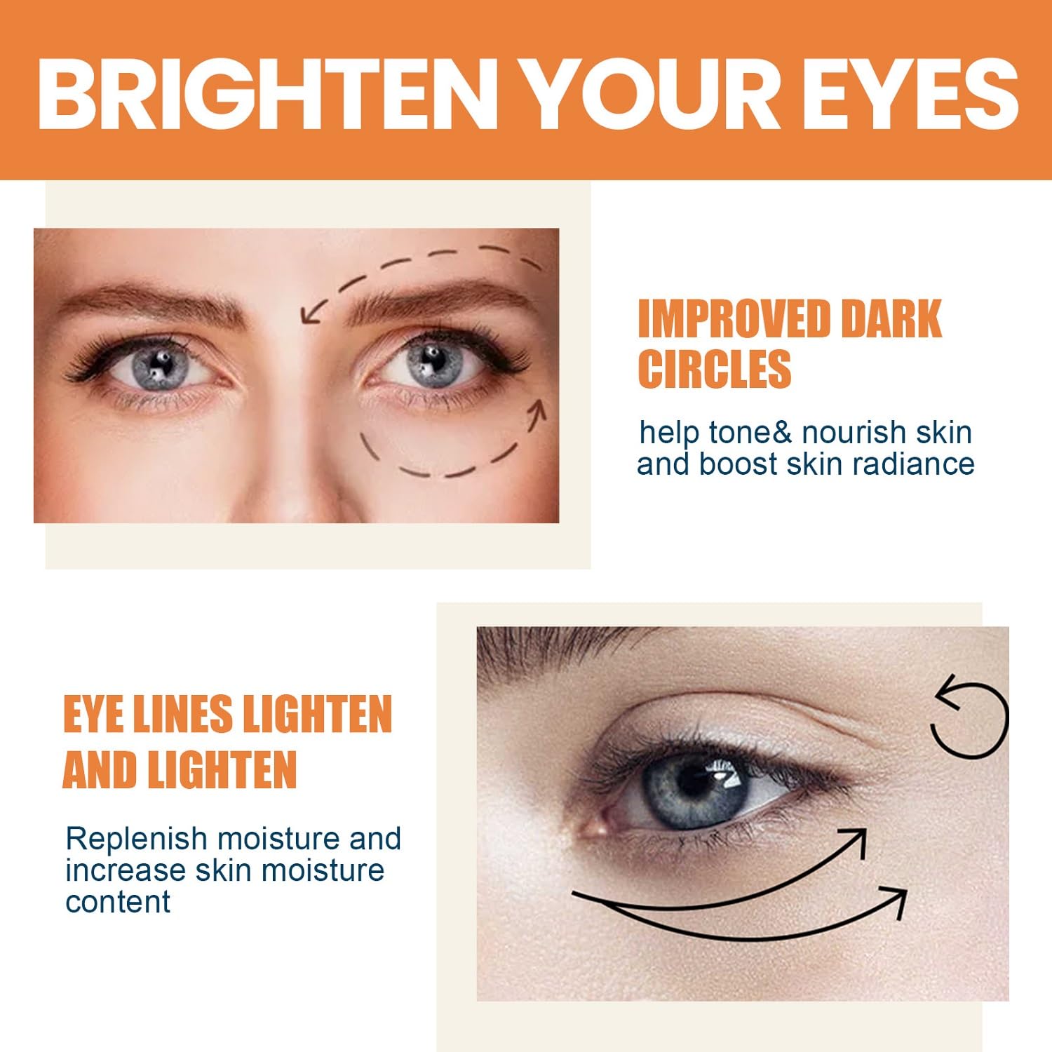 LOYOTICE texture creme yeux hydratante: application douce et rapide.