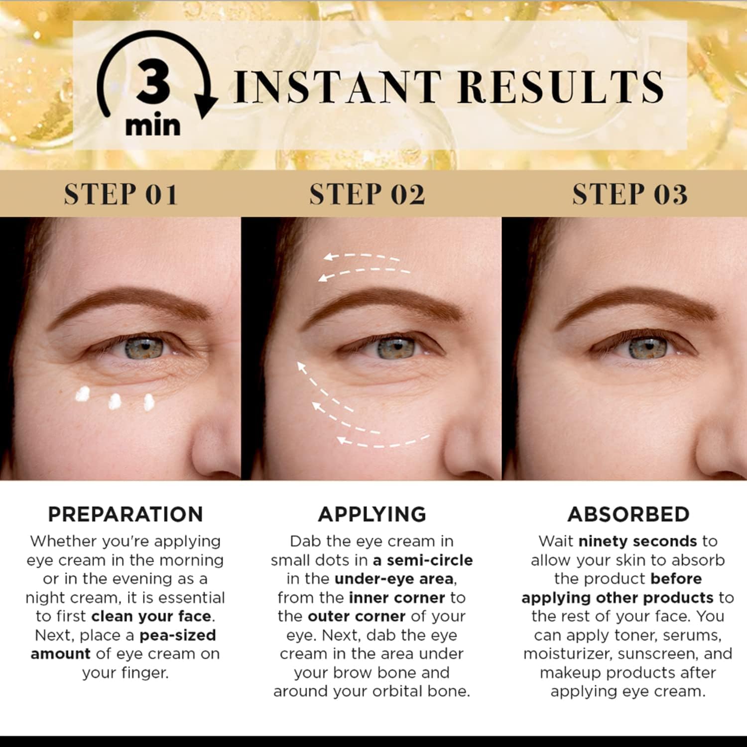 LPH LAB Crème contour des yeux: lutte contre rides et pattes-d-oie.