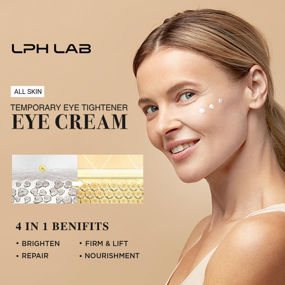 LPH LAB Crème contour des yeux: texture légère, non grasse, parfait le matin.