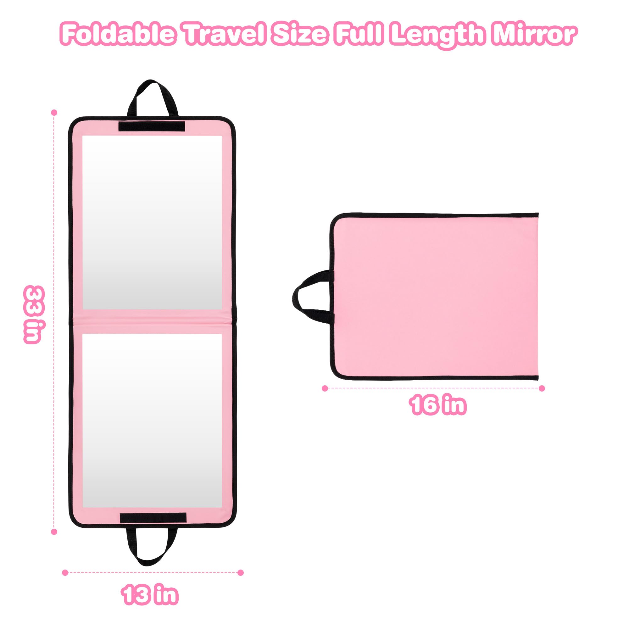 Étui de rangement rose LPHUMEX, protège contre poussière et rayures pendant le transport.