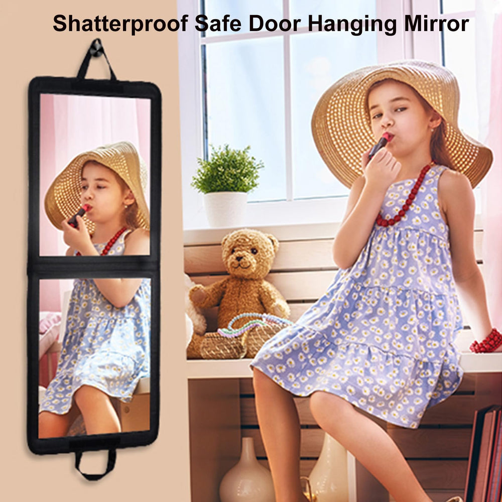 Miroir LPHUMEX léger et ergonomique, transport facile et stockage simple.