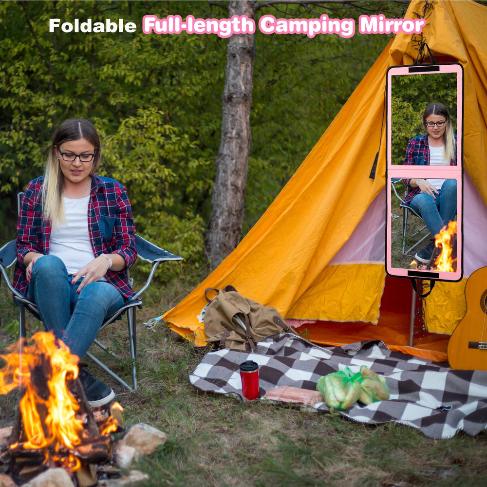 Miroir LPHUMEX pour voyage, réflexion claire dans un camping-car.