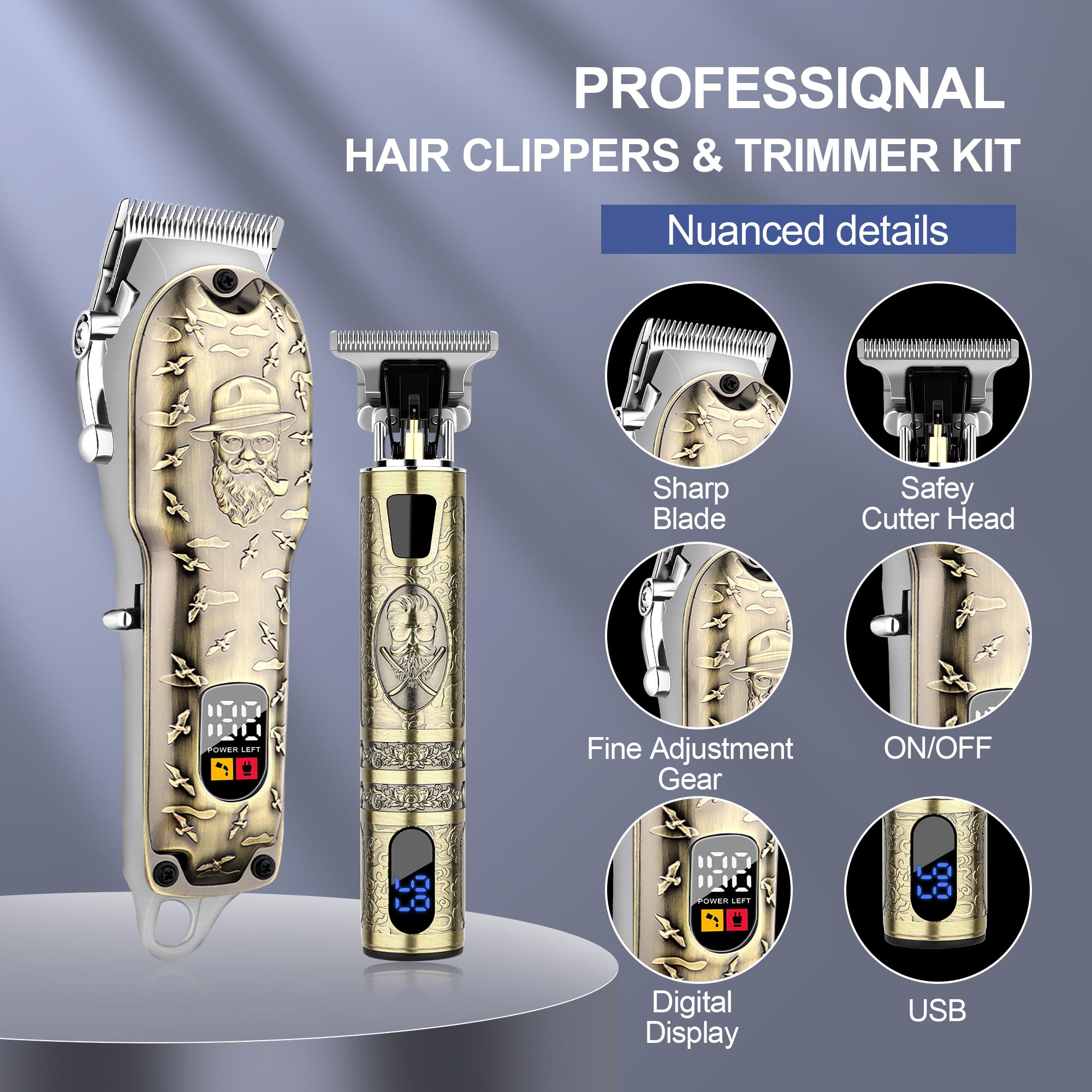 LQT accessoires professionnels : guides variés pour des coupes précises.