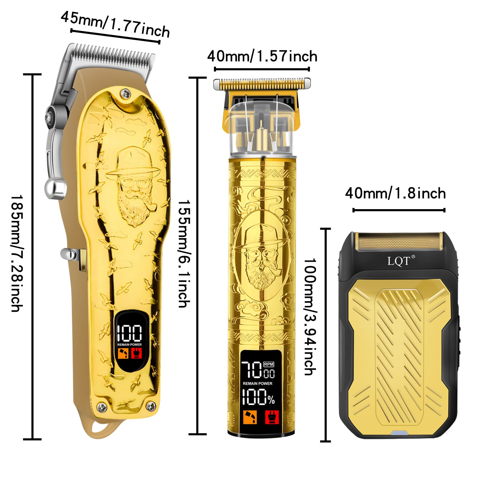 Charges USB incluses LQT: recharge facile via ordinateur ou adaptateur.