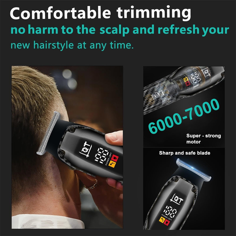 LQT professionnel, accessoires guide-barbe inclus