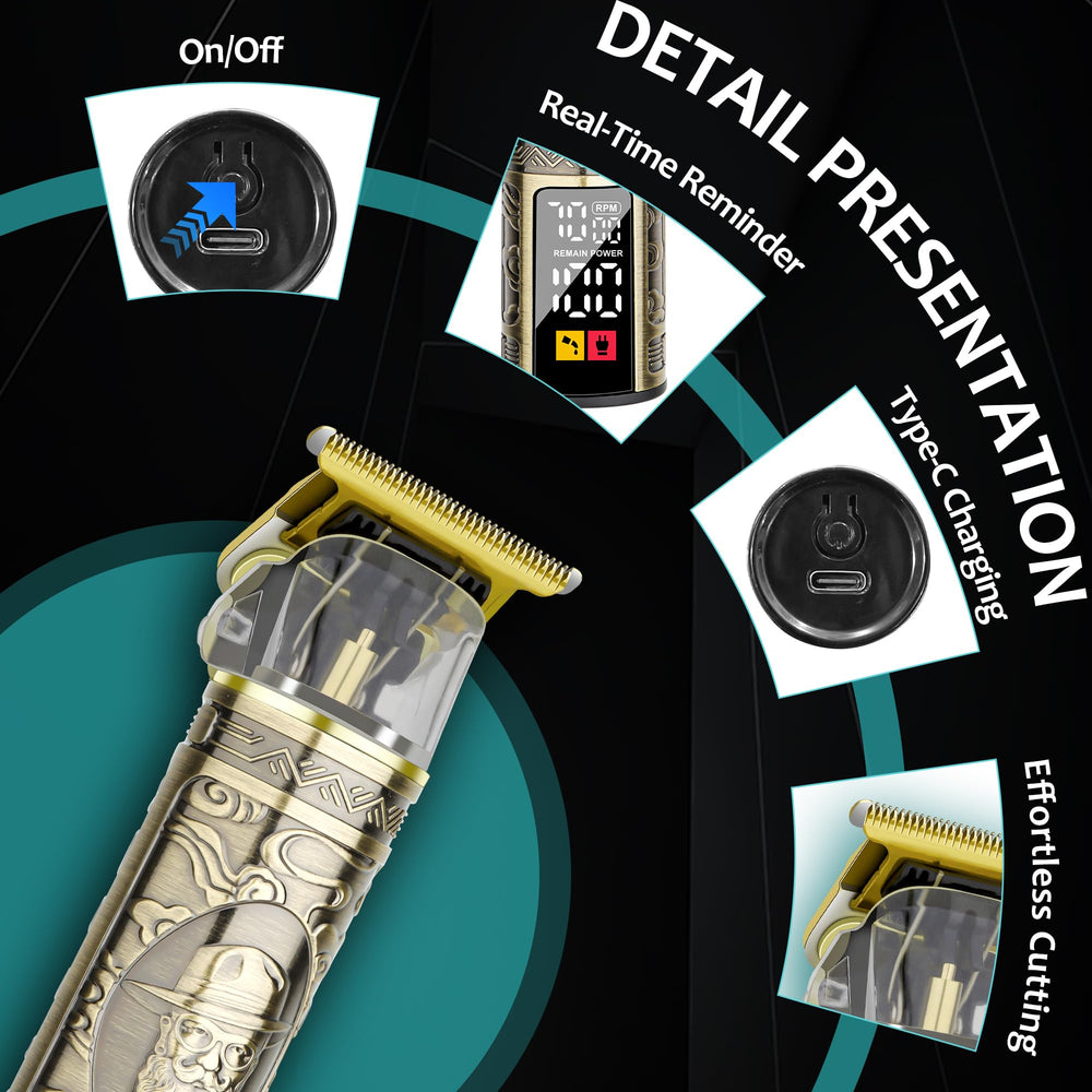 LQT Trimmer guide 1,5 mm pour longueurs personalisees.