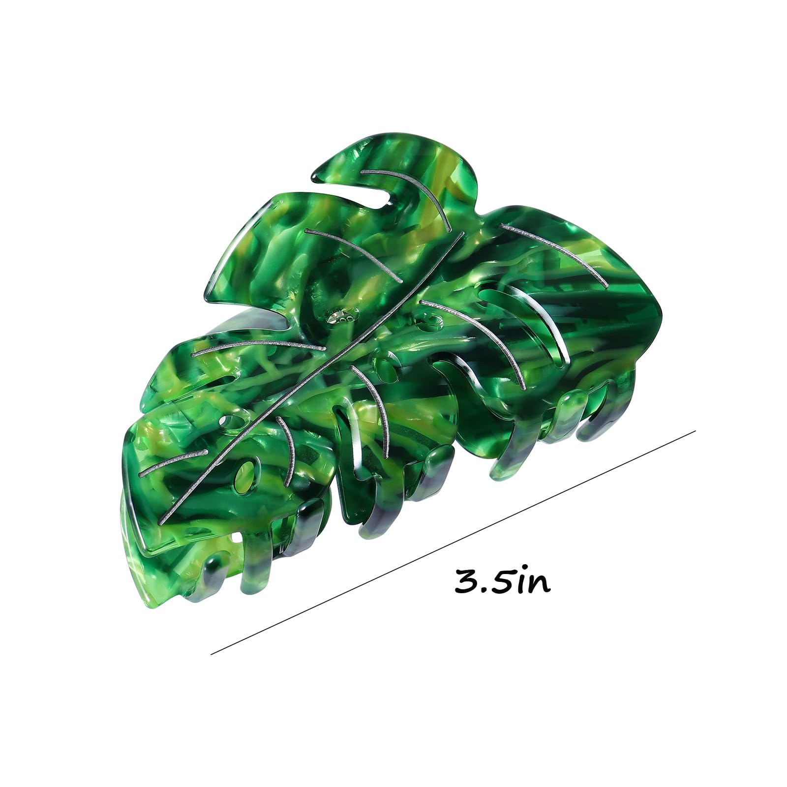 LSVOZ serre-cheveux feuille verte cadeau printanier chic et pratique.