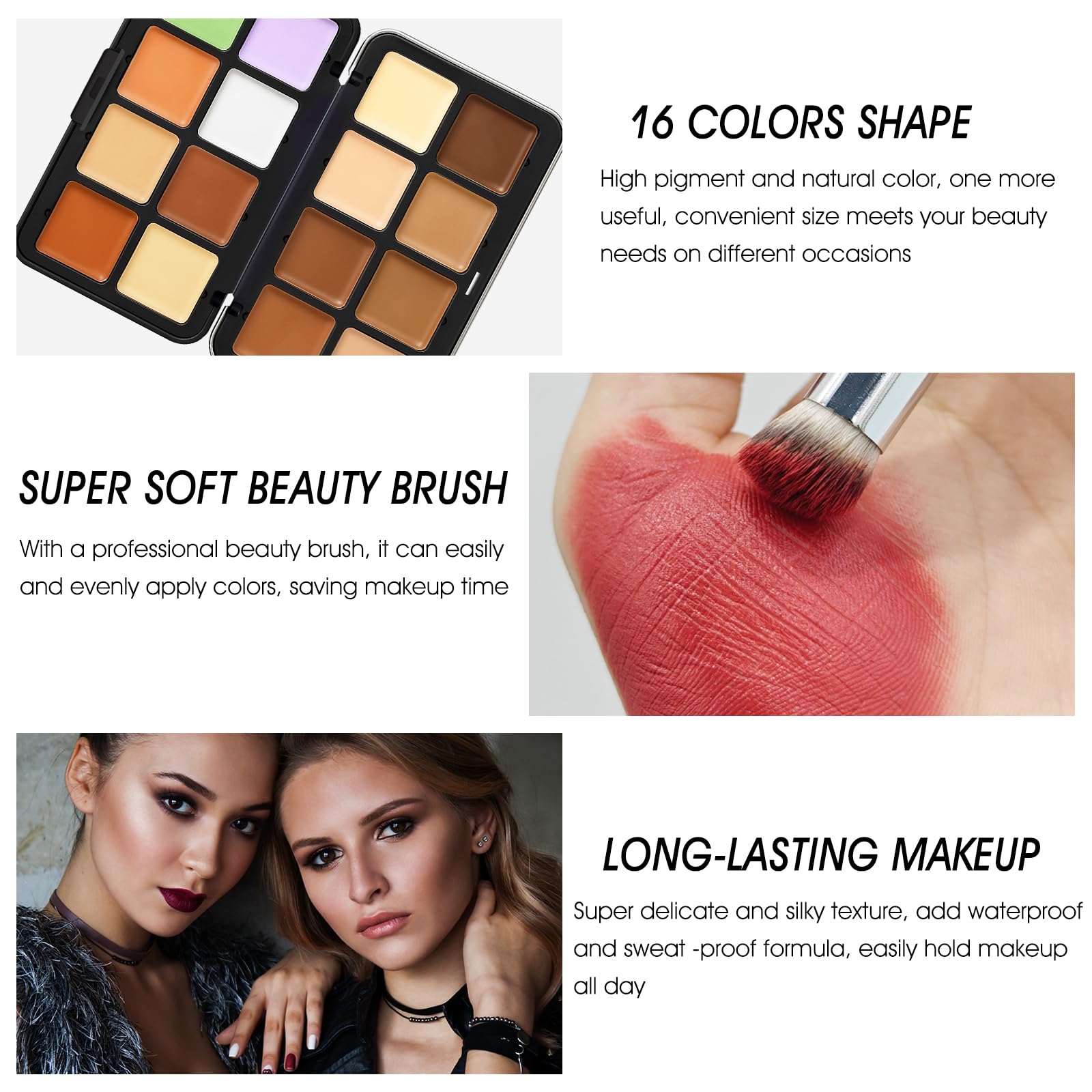 Application sur les joues LSxia—teint sain et naturel.