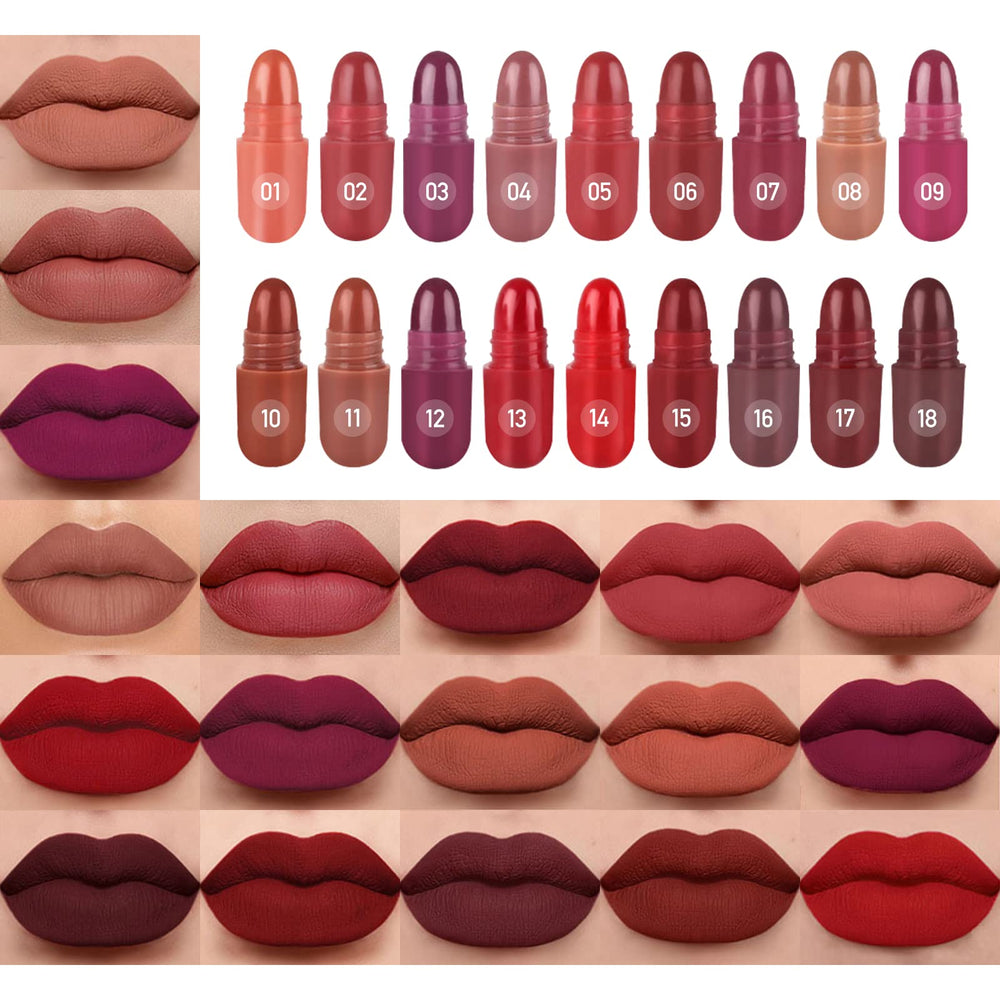LSxia capsule prune mat – couleur profonde, application précise.