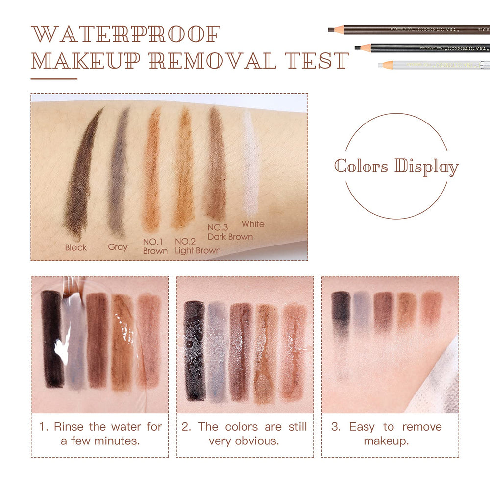 LSxia lames retouche sourcil numéro 1 pour modeler