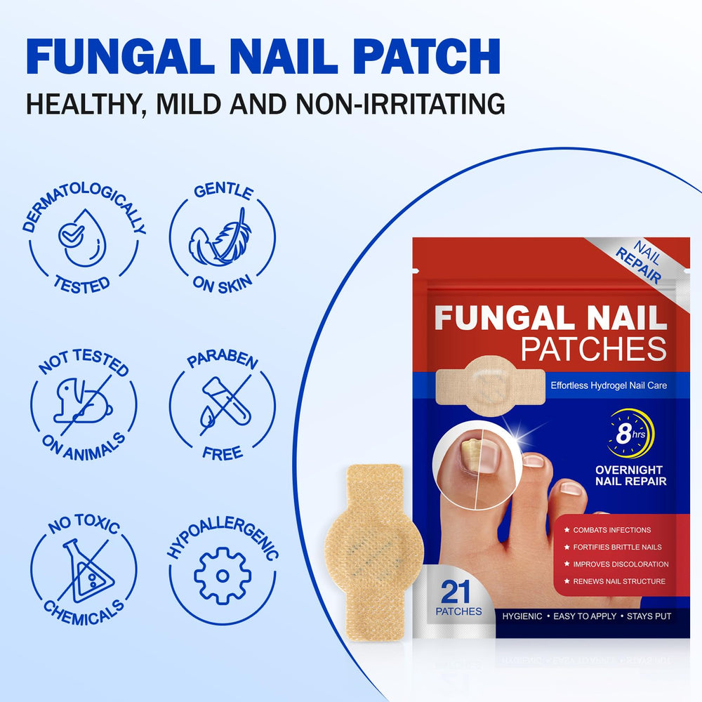 LTQXGT patches formule spécialisée pour fortifier les ongles et soutenir la récupération.