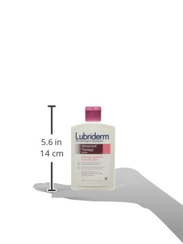 Lubriderm Advanced Therapy – rituel quotidien de soin pour la peau sèche.