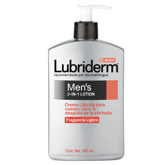 Lubriderm parfum léger, flacon hydratant pour peau saine et douceur quotidienne