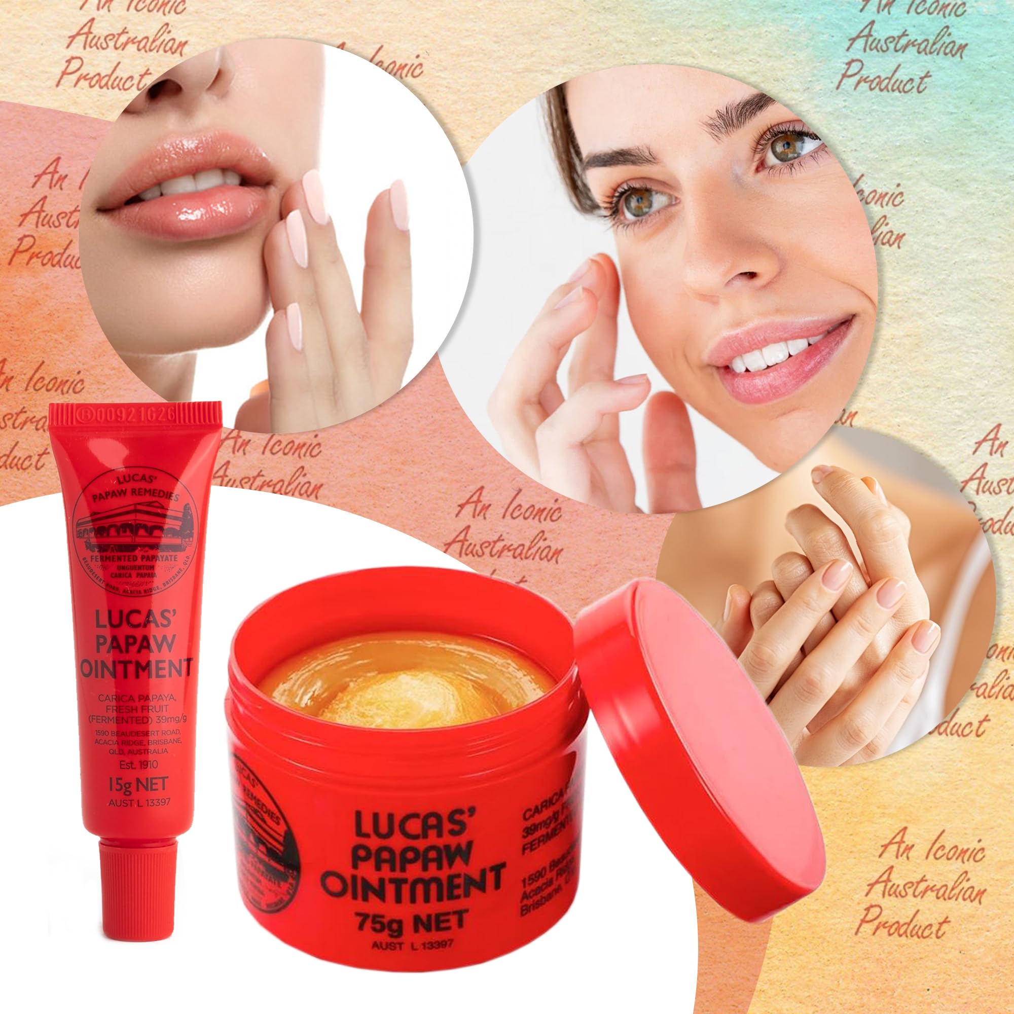 Emballage coffret cadeau Lucas Papaw prêt à offrir.