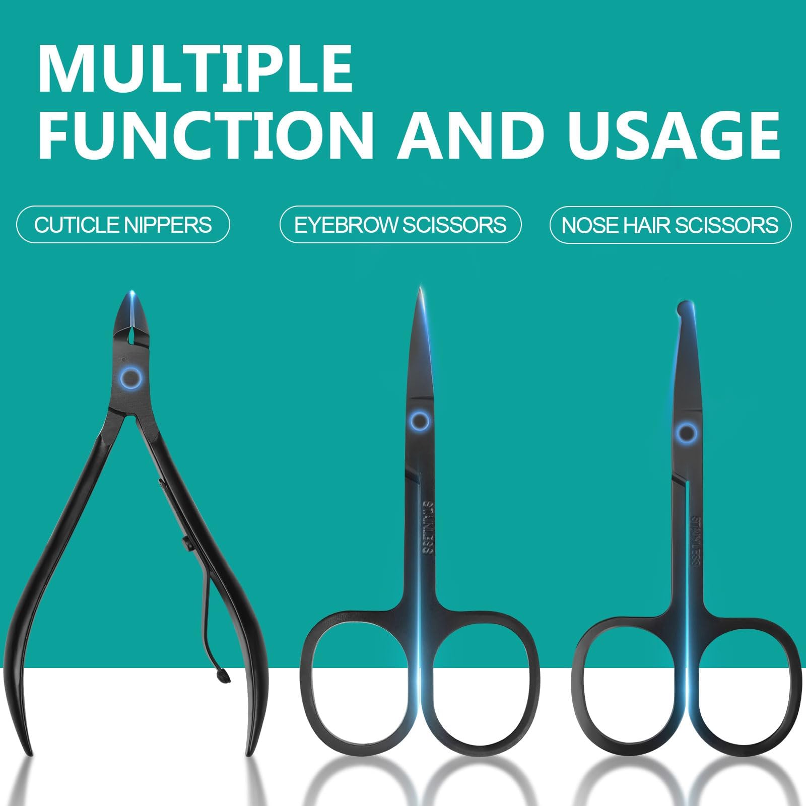 Outils inclus pour une manucure complète à domicile avec LUCK AROUND.