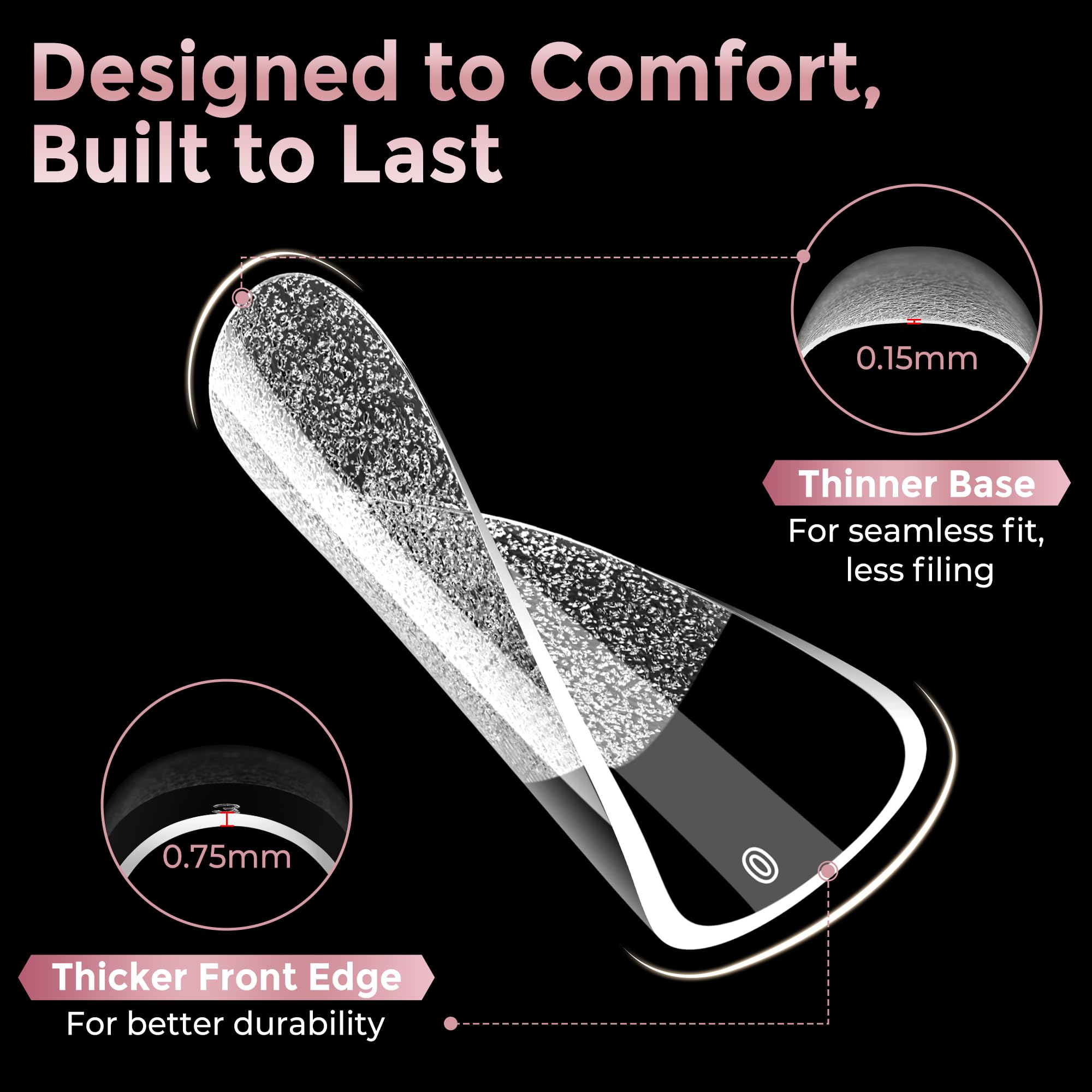 Luckyfairy: adhesion superieure pour une tenue durable.