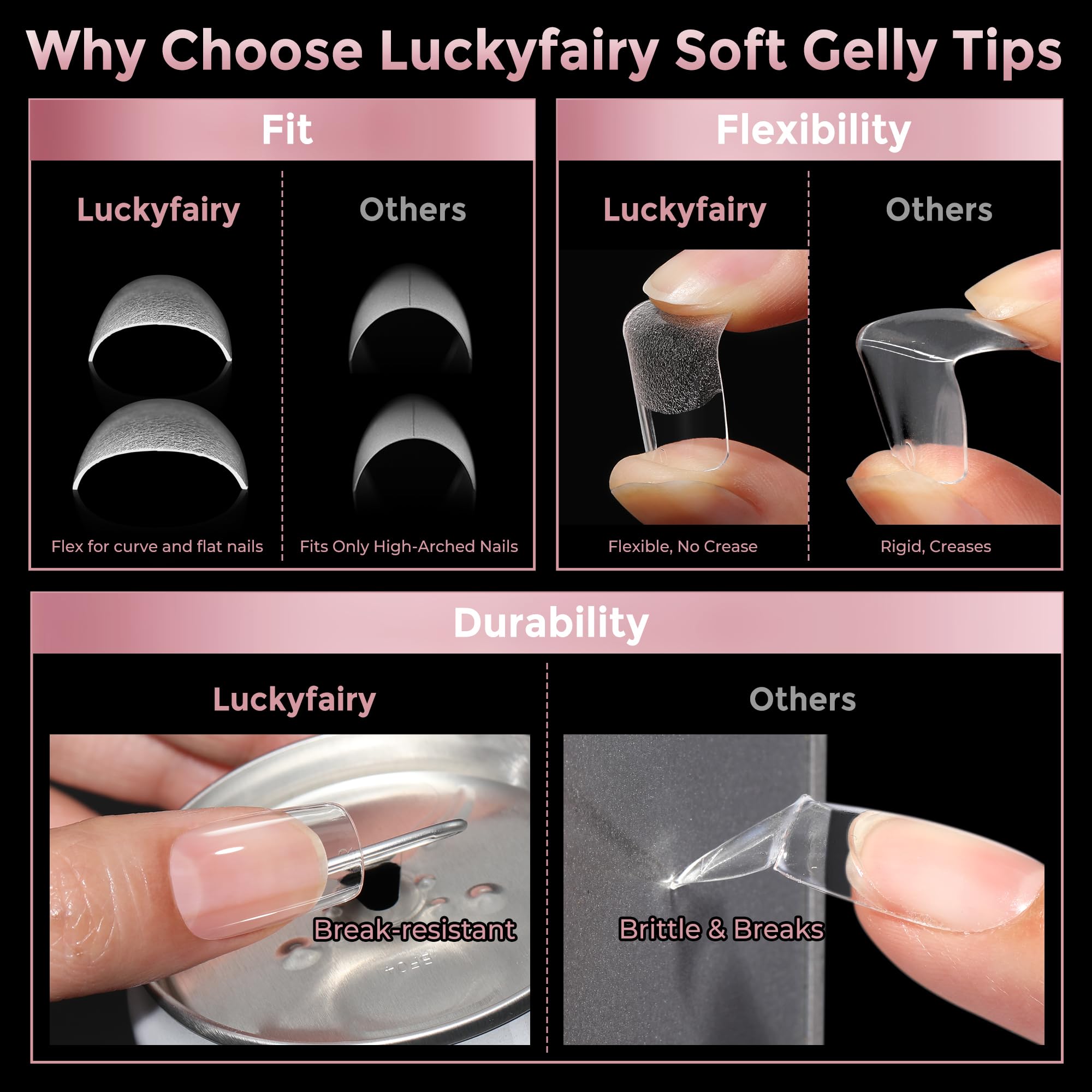 Luckyfairy: confort optimal lors de la pose à domicile.