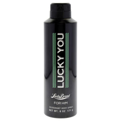 Flacon Lucky You déodorant spray, parfum rafraîchissant pour la journée.